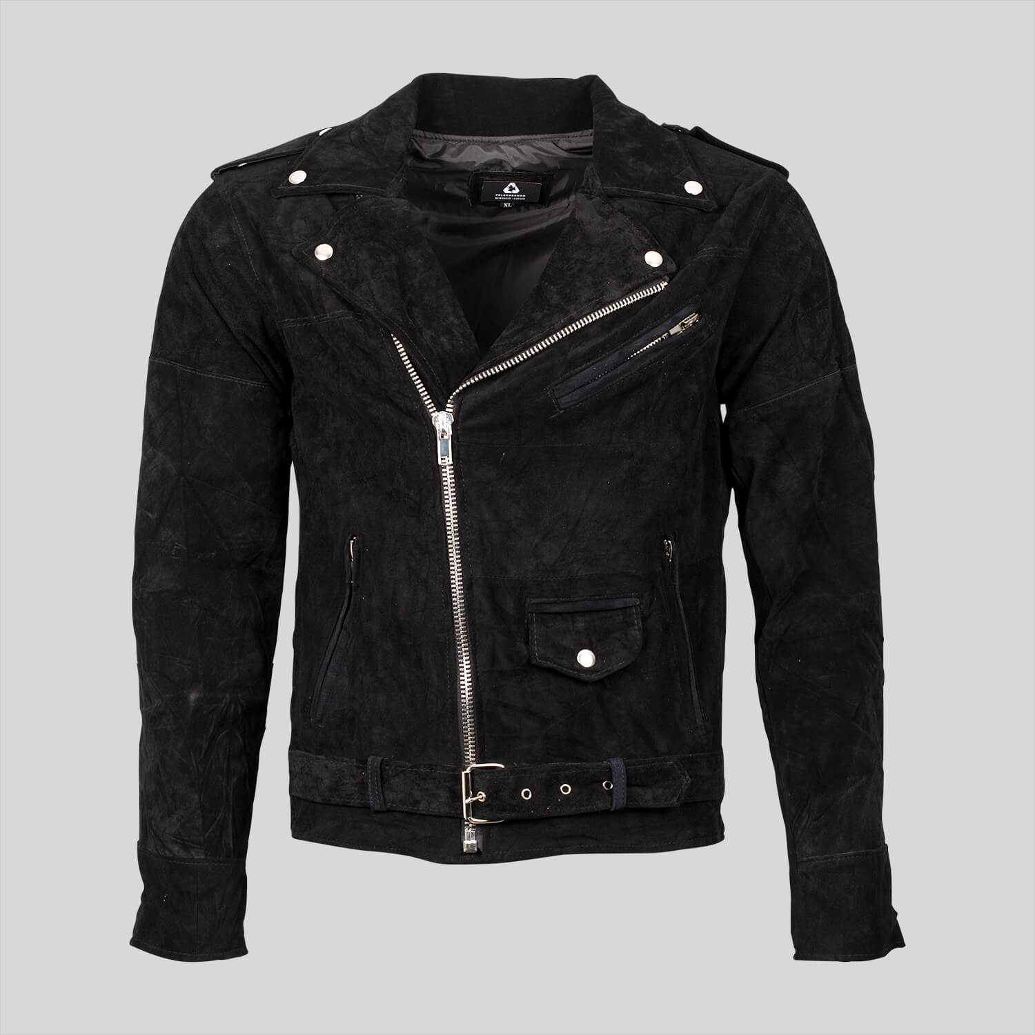 Buy Biker jacket online made from sustainable leather – Pelechecoco