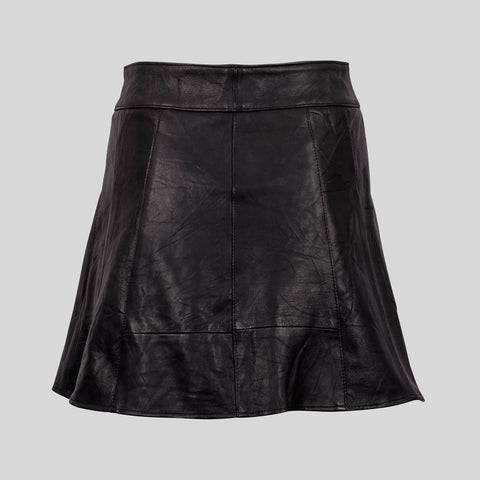 Buy Pelechecoco Alexa skirt in sustainable leather