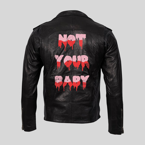 Buy Pelechecoco biker jacket made from sustainable leather